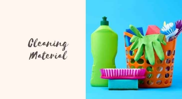 bathtub cleaning materials