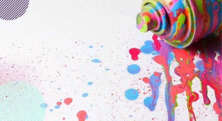 spray paint vs brush paint furniture