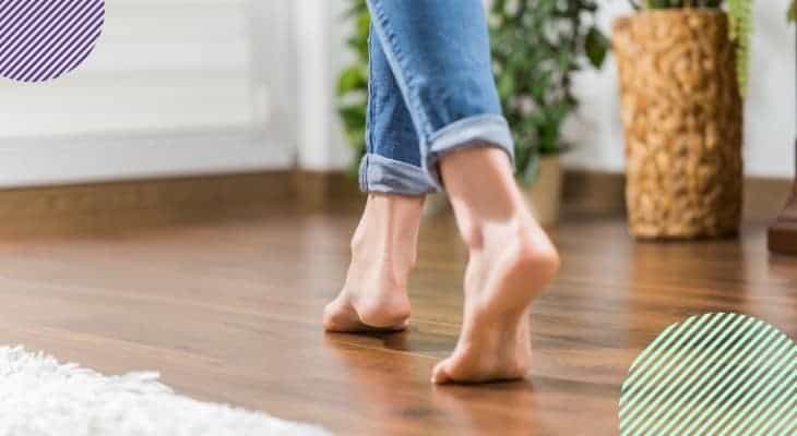 how to clean unfinished wood floors