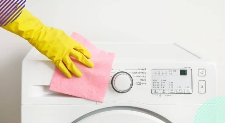 how to clean washing machine with bleach