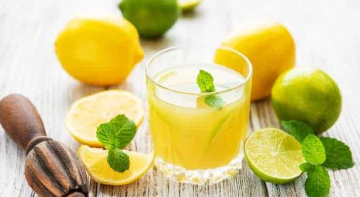 lemon juice as diffuser oil