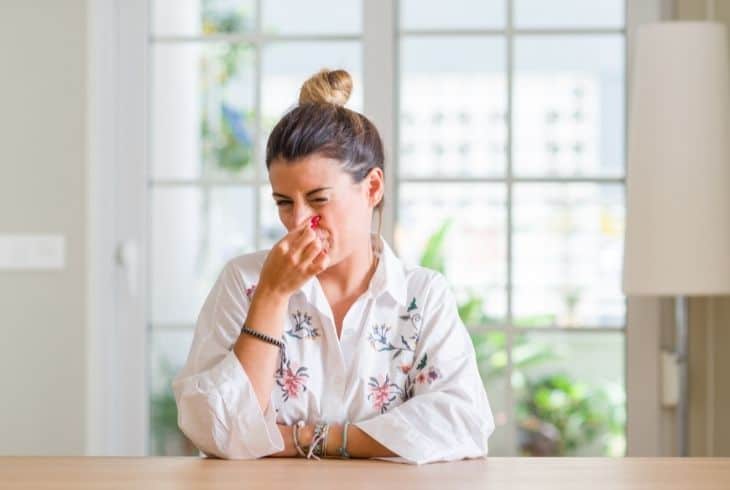 get rid of house smells like sewer
