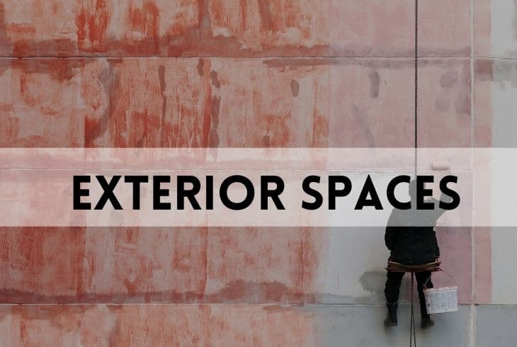 exterior spaces