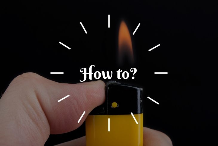 how to light something without a lighter