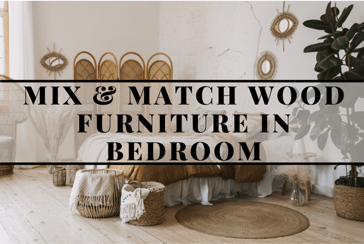 Mix and matching furniture