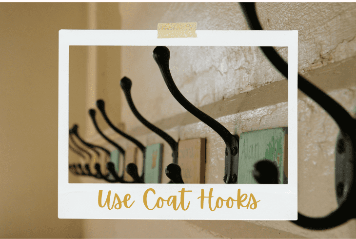 use coat hooks