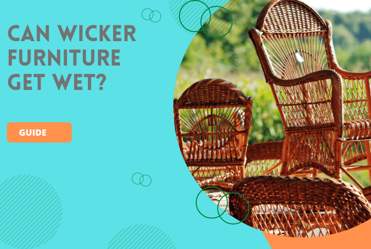 can wicker furniture get wet
