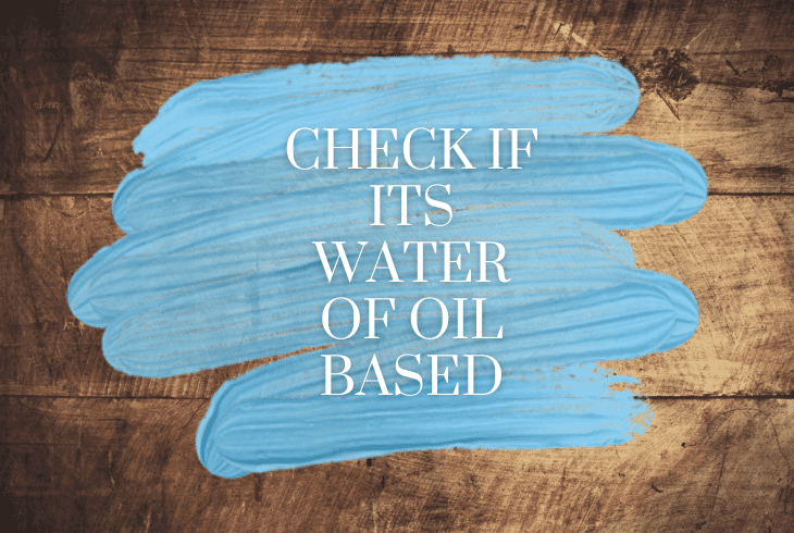 oil or water based