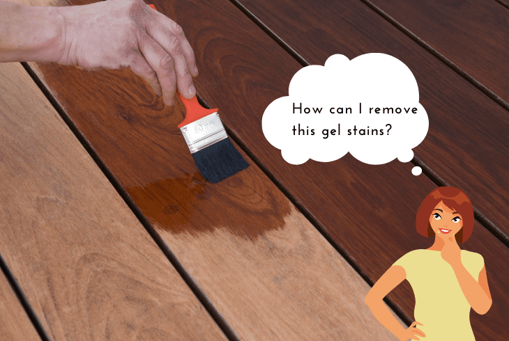 how to remove gel stains