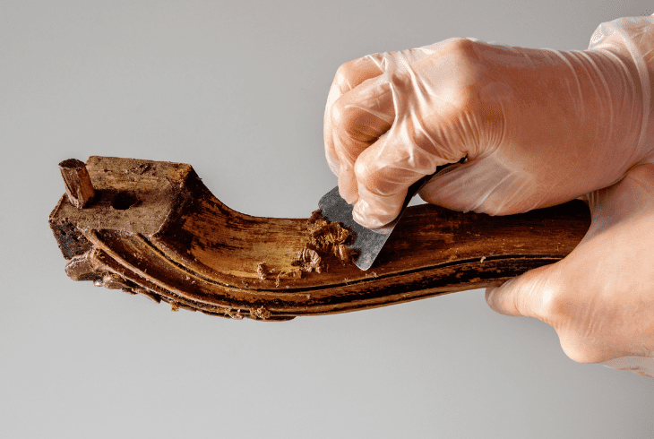 remove the gel stain