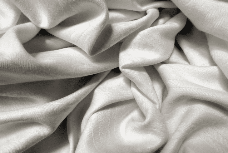 damp bedsheet