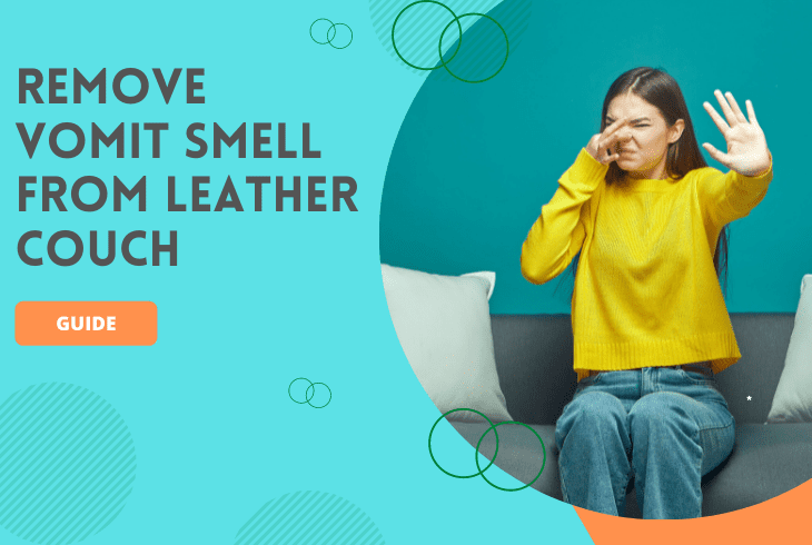 how to get vomit smell out of leather couch