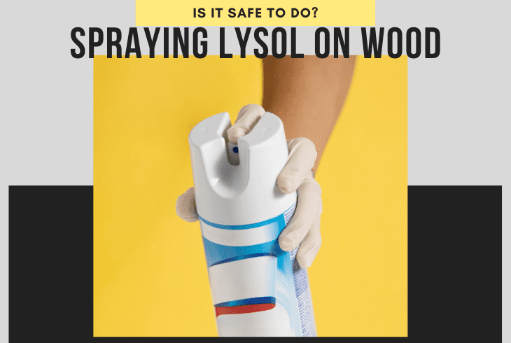 can i use lysol on wood