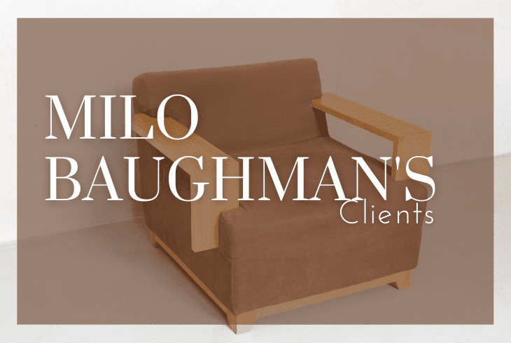 milo baughman clients