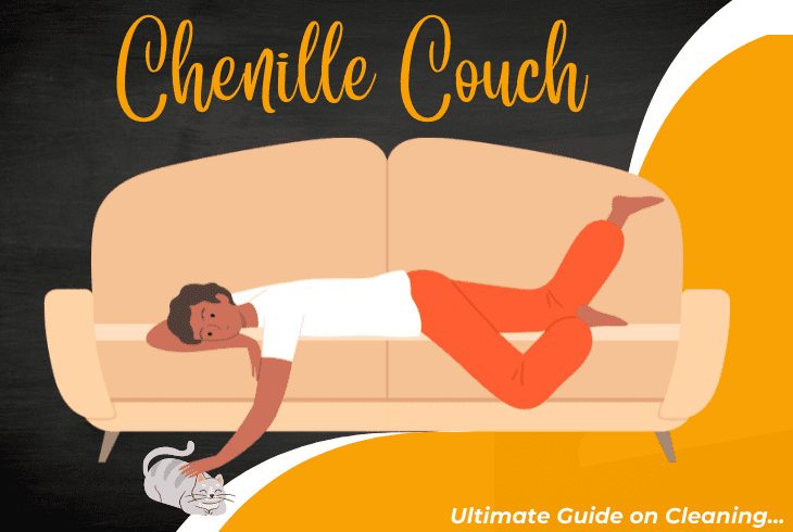 how to clean chenille couch