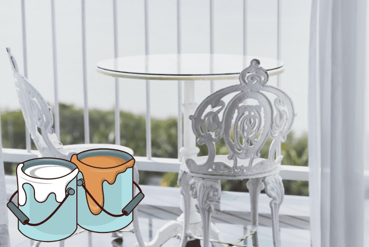 paint for the wrought iron furniture
