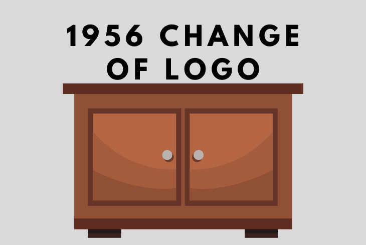1956 change of logo