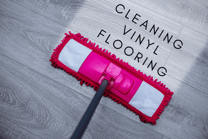 cleaning vinyl flooring