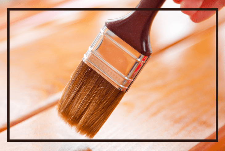 paint over the wood filler