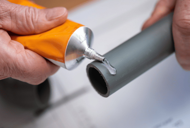 the solvent based glue
