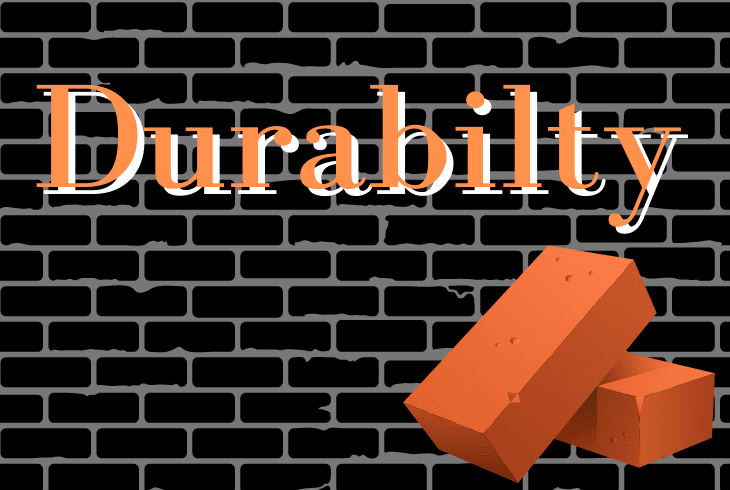 durability of the brick
