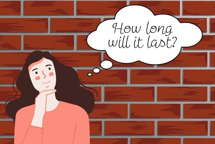 how long brick last
