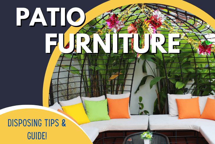 how to dispose of patio furniture
