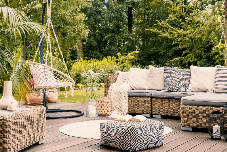 types of patio furniture