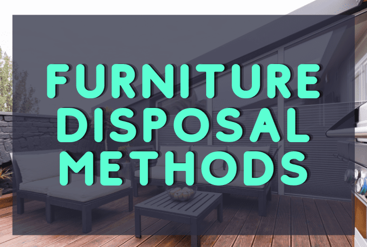 furniture disposal methods