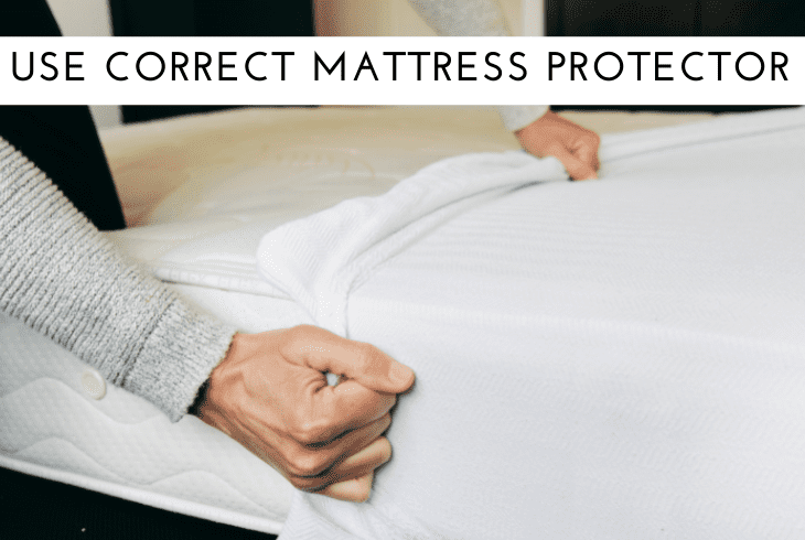 correct mattress protector