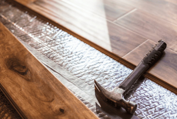 fix squeaky floor