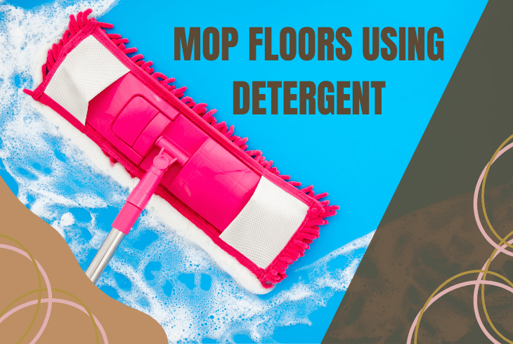 mop using laundry dtergent