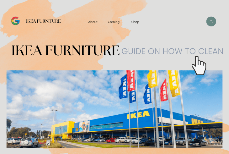 how to clean IKEA furniture