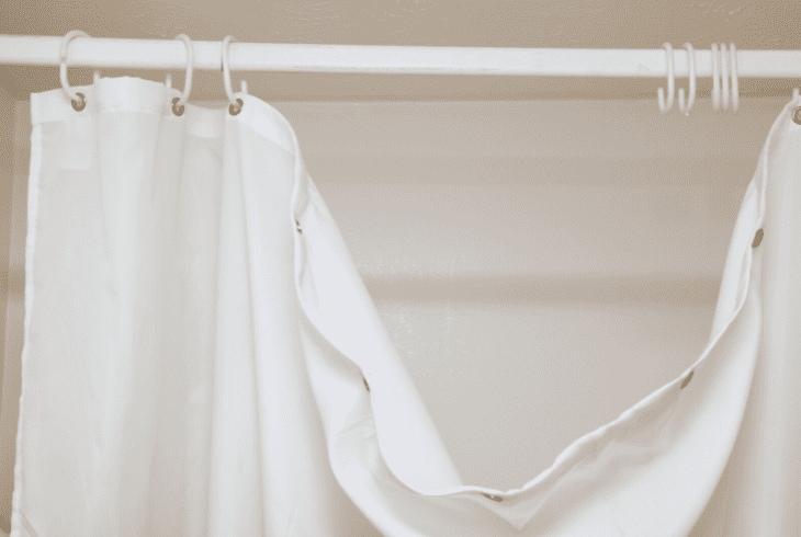 why shower curtain hook falls