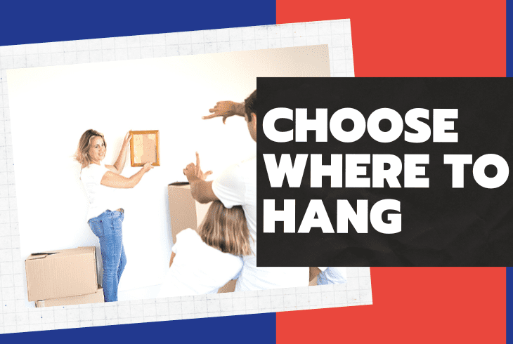 choose where to hang