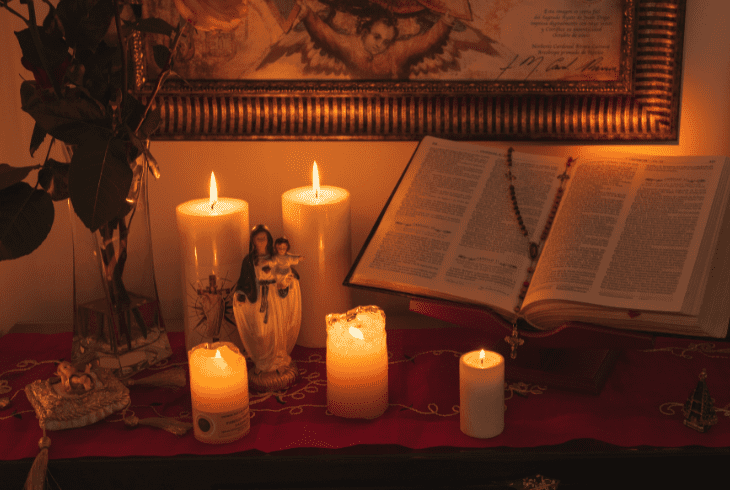 the candles