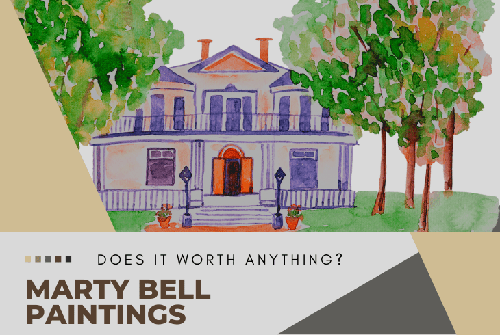 are marty bell paintings worth anything