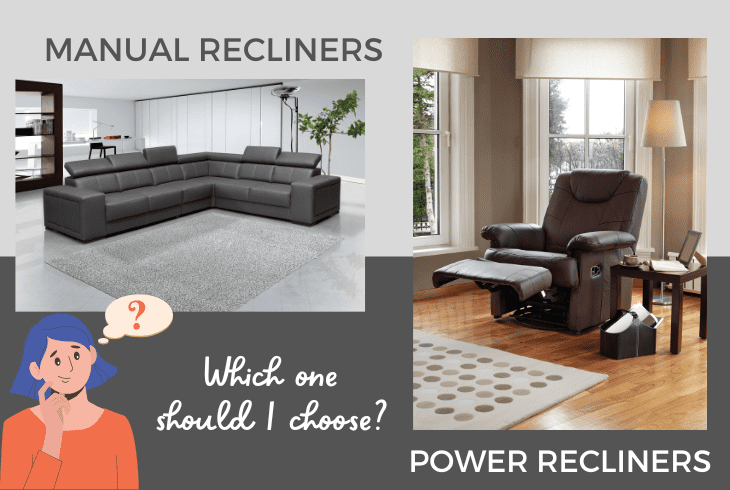power recliner vs manual recliner