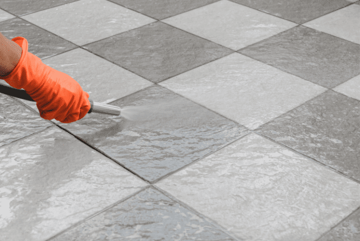 rinse floor
