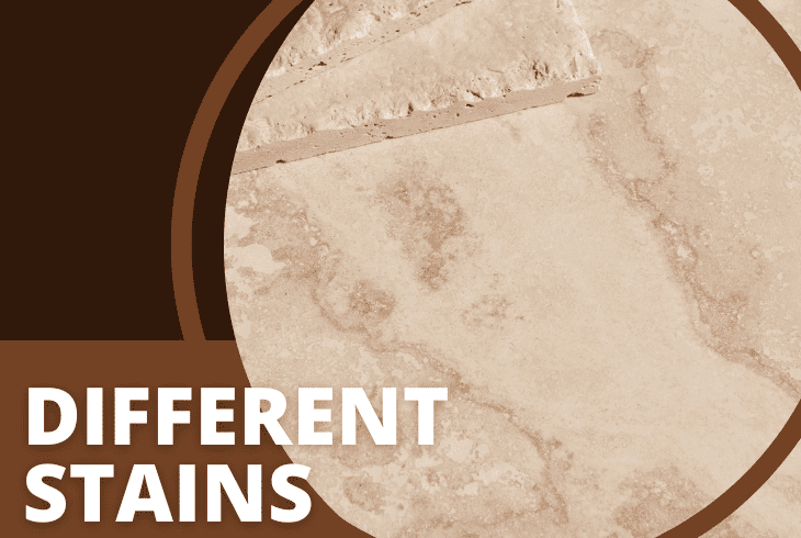different stains