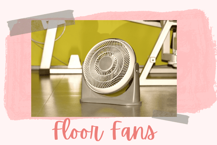 the floor fans
