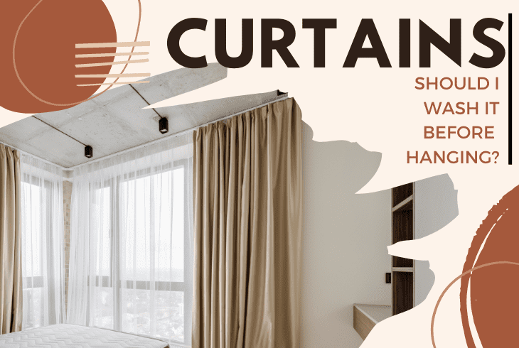 should you wash curtains before hanging