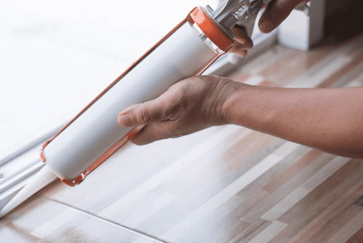hold with glue