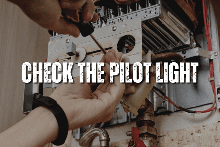 check pilot light