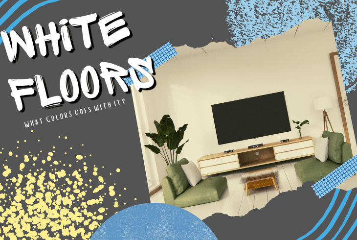 what wall color goes with white floor