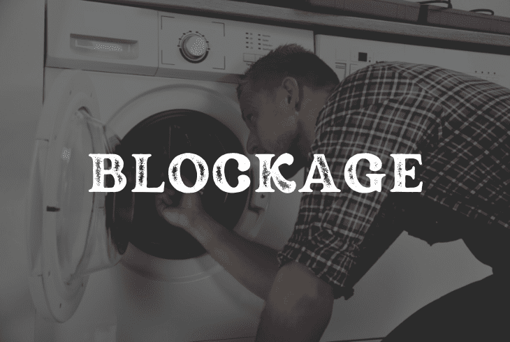 a blockage
