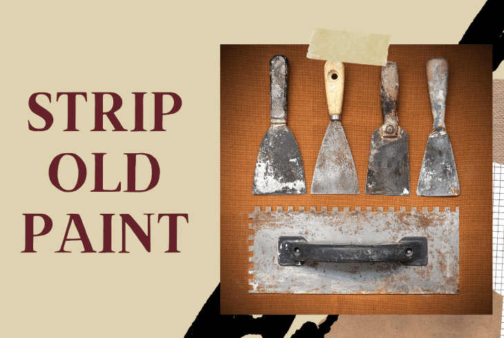 strip old paint