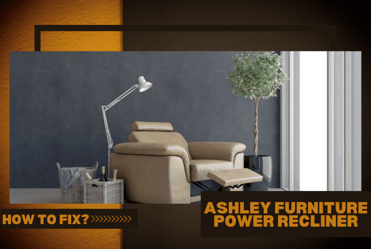 ashley furniture power recliner usb not working