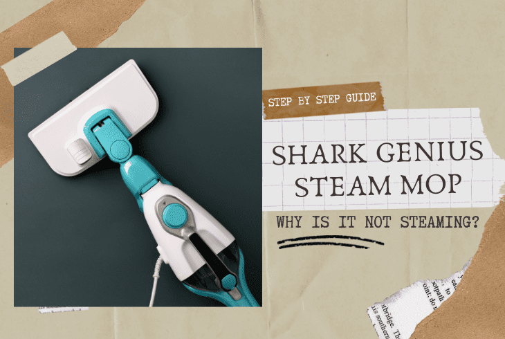 shark genius steam mop not steaming