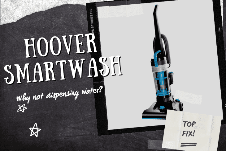 hoover Smartwash not dispensing water